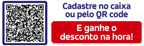 Imagem de um celular com imagemn do clube