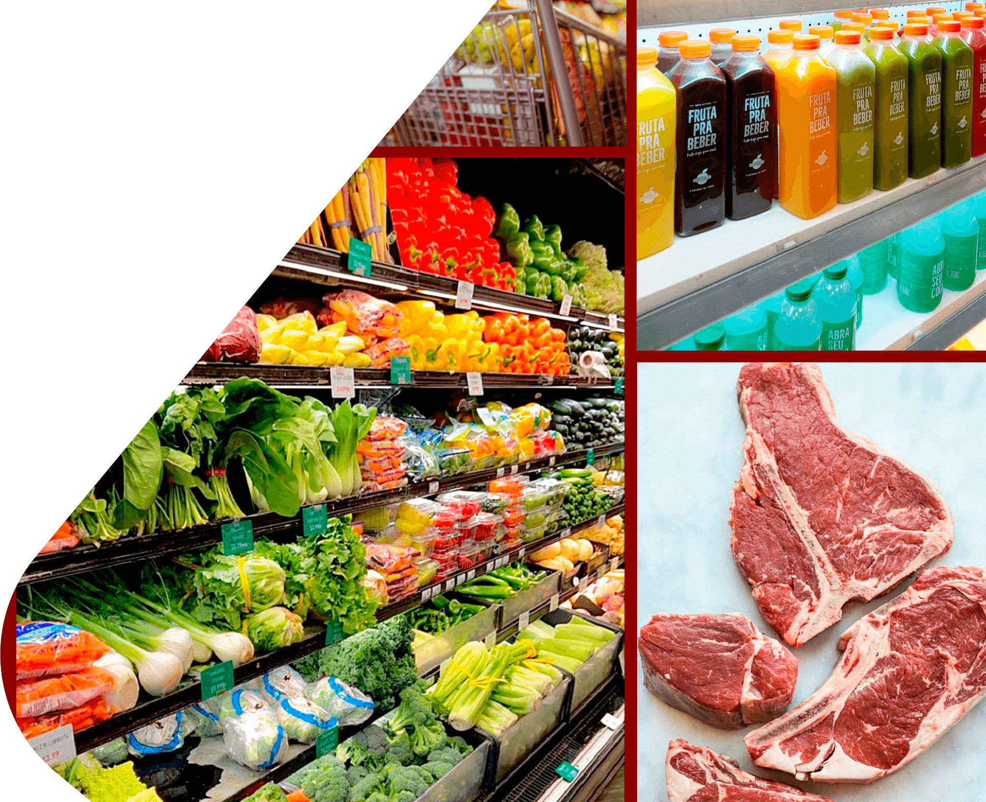 Fotos do supermercado